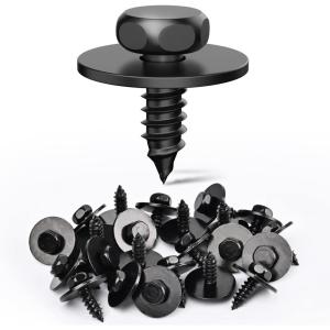 imageNilight 425 Pcs Car Retainer Clips Fastener Remover Tailgate Handle Rod Clip  19 Most Popular Sizes Auto Push Pin Rivets Set  Compatible with GM Ford Toyota Honda Chrysler2 Years Warranty25 Screw 48mm