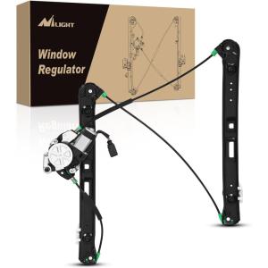 imageNilight 741485 Power Window RegulatorMotor Front Passenger Side Compatible with BMW E46 325i 328i 330i 1999 2000 2001 2002 2003 2004 2005 Sedan