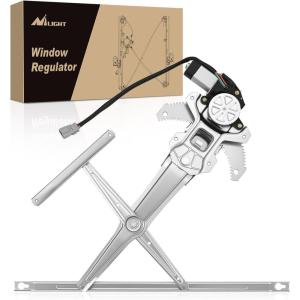 imageNilight 741950 Front Left Window Regulator with Motor Compatible with 1997 1998 1999 2000 2001 Honda CRV Power Window Lift Motor Assembly Driver Side OE Replacement