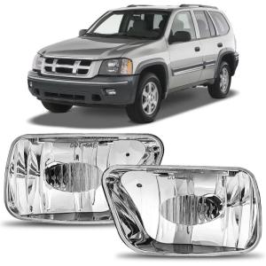 imageNilight Fog Light Assembly Compatible with 1999 2000 2001 2002 Chevy Silverado 1500 2500 20012002 3500 Chevy Silverado 20002006 Suburban Tahoe20022009 Trailblazer20032008 Ascender
