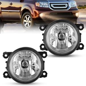 imageNilight Fog Light Assembly Compatible with 2005 2006 2007 2008 2009 2010 2011 2012 2013 2014 Ford Mustang Focus Explorer Ranger Nissan Frontier Lincoln Navigator Honda Accord Pilot