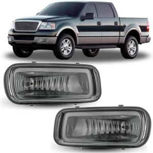imageNilight Fog Lights Assembly Compatible with 1999 2000 2001 2002 2003 2004 Ford Mustang Lamp Replacement Driver and Passenger Side Amber Lens20042006 F150 Smoke