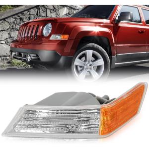 imageNilight LED Third Brake Lights High Mount Stop Tail Light with Smoked Lens for 20072018 Wrangler JKJeep Patriot Driver Side Signals LightAmber