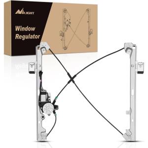imageNilight Rear Passenger Side Power Window RegulatorMotor Compatible with 2001 2002 2003 2004 2005 2006 Chevrolet Avalanche Silverado Suburban GMC Sierra Yukon XL 1500 2500 3500 741645Front Driver