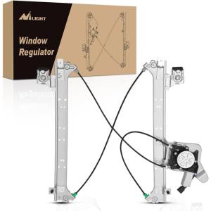 imageNilight Rear Passenger Side Power Window RegulatorMotor Compatible with 2001 2002 2003 2004 2005 2006 Chevrolet Avalanche Silverado Suburban GMC Sierra Yukon XL 1500 2500 3500 741645Rear Passenger