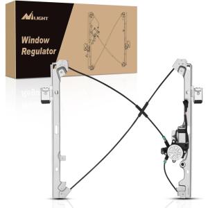 imageNilight Rear Passenger Side Power Window RegulatorMotor Compatible with 2001 2002 2003 2004 2005 2006 Chevrolet Avalanche Silverado Suburban GMC Sierra Yukon XL 1500 2500 3500 741645Front Passenger