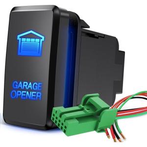 imageNilight Rocker Switch Style USB Outlet Socket LED Voltmeter 12V PD Type C and QC 30 Outlets Car Using 154quot x 083quot Replacement with Inline Fuse for Tacoma Tundra 4Runner FJ Cruiser Hilux FortunerGARAGE OPENER