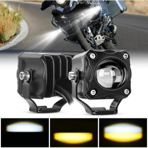 imageNilight Side Shooter LED Pods 2PCS 65 Inch 60W Flood Spot Beam Combo Light Bar LED Fog Driving Lighting Work Lamp for Truck ATV UTV Boat2Pcs 17Inch Lights WhiteAmber