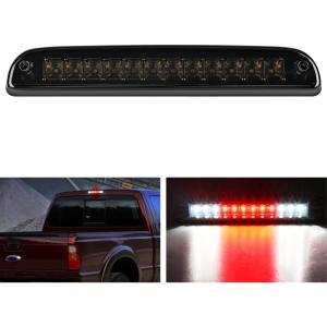 imageNilight Third Brake Light Tail High Mount 3rd Stop Cargo Reverse LED Lights Red Lens Compatible with Chevy Colorado and GMC Canyon 2004 2005 2006 2007 2008 2009 2010 2011 2012 Pickup Truckred