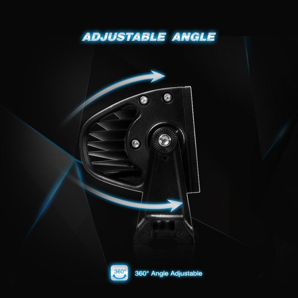 imageLED Light Bar Nilight 20Inch 120W Spot Flood Combo LED Driving Lamp Off Road Lights LED Work Light for Trucks Boat Jeep Lamp2 Years Warranty