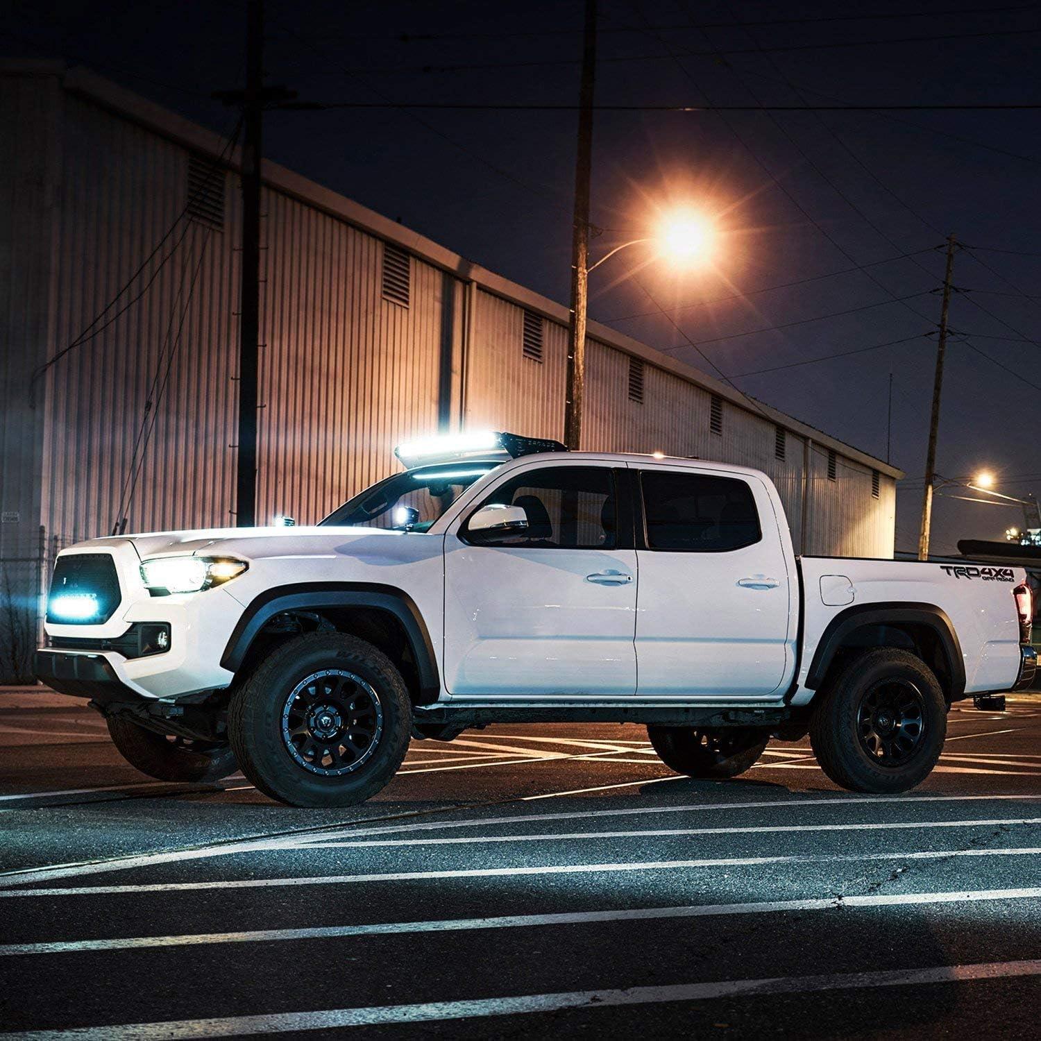 imageNilight  18003CA 15Inch Triple Row Lights 216W 21600LM Flood Spot Combo Beam LED Light Bar Driving Boat Super Bright Led Off Road Trucks