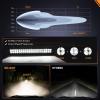imageNilight 135 Inch LED Light Bar 120W Flood Spot Combo Beam 14400LM IP68 Offroad Lighting LED Driving Lamp for Pickup Truck SUV ATV UTV Boat 4x4 Jeep216Inch Light Bar