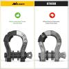 imageNilight 34quot D Ring Shackle with Towing Pulley 2 Pack 475 Ton 9500 Lbs 78quot Pin Heavy Duty Off Road Recovery Shackle with Isolators Washer Kit for Jeep Truck Tractor Vehicle ATV UTV GreenBlack31 Ton