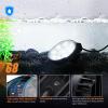 imageNilight 44Inch Led Pods 2PCS 48W 4780LM Work Lights Builtin EMC 90 Flood Beam Angle for Offroad Lights Side Light Rear BackUp Light for Tractor Truck Motorcycle Boat ATV UTV2Pcs 4Inch Led Pods Round