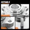 imageNilight Front Wheel Hub and Bearing Assembly for Chevy Impala 2000 2002 2003 2004 2005 2006 20072011 Buick Lacrosse Allure 20052009 Cadillac DTS Eldorado Buick Century 5 Lug wABS OEM 513121Nissan Altima 20072018