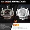 imageNilight Front Wheel Hub and Bearing Assembly for Chevy Impala 2000 2002 2003 2004 2005 2006 20072011 Buick Lacrosse Allure 20052009 Cadillac DTS Eldorado Buick Century 5 Lug wABS OEM 513121Nissan Altima 20072018