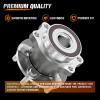 imageNilight Front Wheel Hub and Bearing Assembly for Chevy Impala 2000 2002 2003 2004 2005 2006 20072011 Buick Lacrosse Allure 20052009 Cadillac DTS Eldorado Buick Century 5 Lug wABS OEM 513121Subaru Forester 20142018