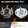 imageNilight Front Wheel Hub and Bearing Assembly for Chevy Impala 2000 2002 2003 2004 2005 2006 20072011 Buick Lacrosse Allure 20052009 Cadillac DTS Eldorado Buick Century 5 Lug wABS OEM 513121Dodge Grand Caravan 20082016