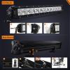 imageNilight LED Light Bar 20 Inch 75W Flood Spot Combo Beam 9000LM IP68 Offroad Single Row Slim LED Driving Lighting for Pickup Truck SUV ATV UTV Boat Jeep20Inch 75W Light Bar