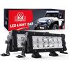 2Pcs 7.6Inch Light Bar