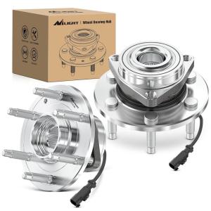 imageNilight Front Wheel Hub and Bearing Assembly for Chevy Impala 2000 2002 2003 2004 2005 2006 20072011 Buick Lacrosse Allure 20052009 Cadillac DTS Eldorado Buick Century 5 Lug wABS OEM 513121Silverado 1500 200720134WD