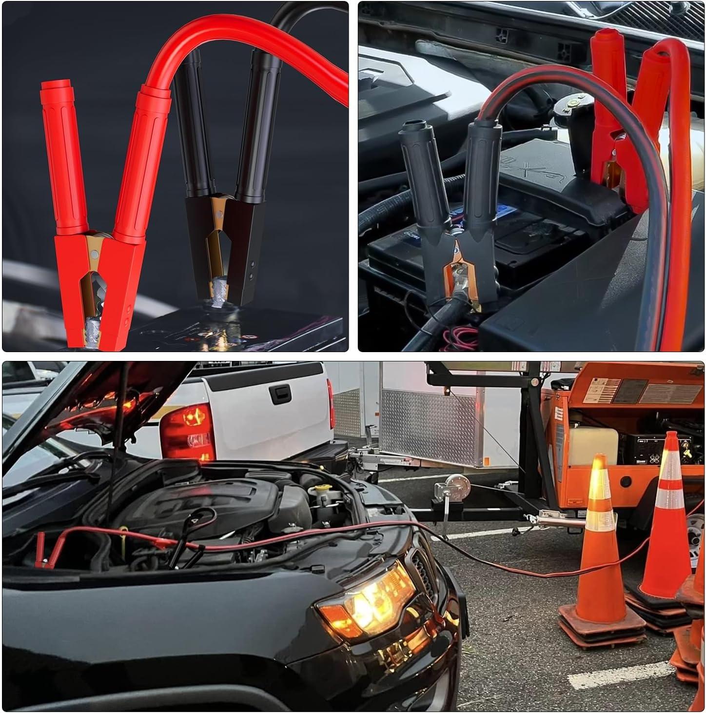 imageNilight Jumper Cables for Car Battery 0 Gauge 20 FT Booster Cable Heavy Duty 1000 A CCA with Carrying Bag Jump Start Emergency Kit Pickup Truck RV Vans SUV0 Guage 20 FT