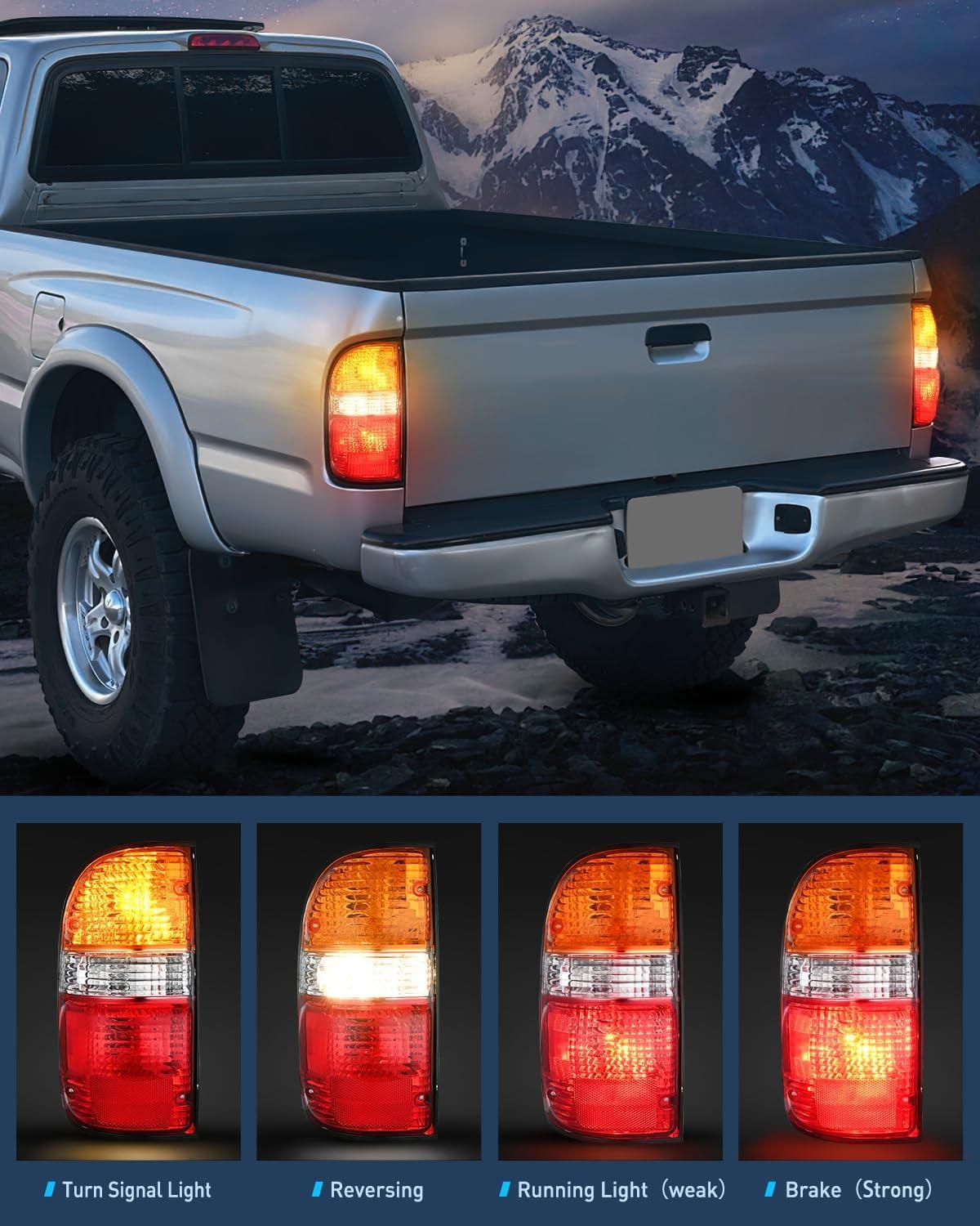 imageNilight Taillight Assembly Compatible with 2001 2002 2003 2004 Toyota Tacoma Rear Lamp Replacement OE Style Driver SideDriver Side