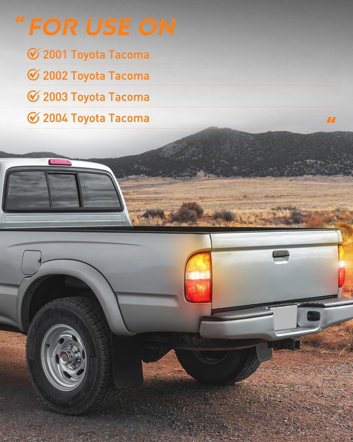 imageNilight Taillight Assembly Compatible with 2001 2002 2003 2004 Toyota Tacoma Rear Lamp Replacement OE Style Driver SideDriver Side