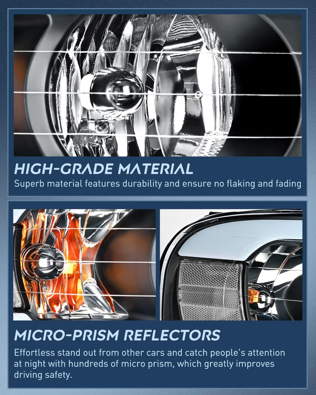 imageNilight Taillight Assembly Compatible with 2002 2003 2004 2005 2006 Dodge Ram 1500 2500 3500 Rear Lamp Replacement OE Style Driver SideBlack Housing  Clear Reflector DRL