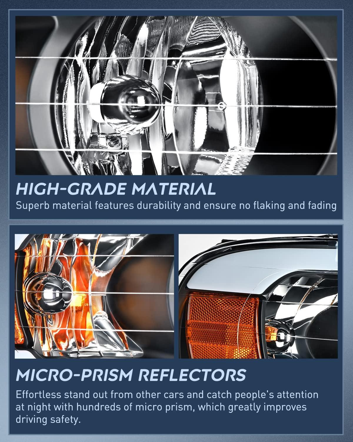 imageNilight Taillight Assembly Compatible with 2002 2003 2004 2005 2006 Dodge Ram 1500 2500 3500 Rear Lamp Replacement OE Style Driver SideBlack Housing  Amber Reflector DRL