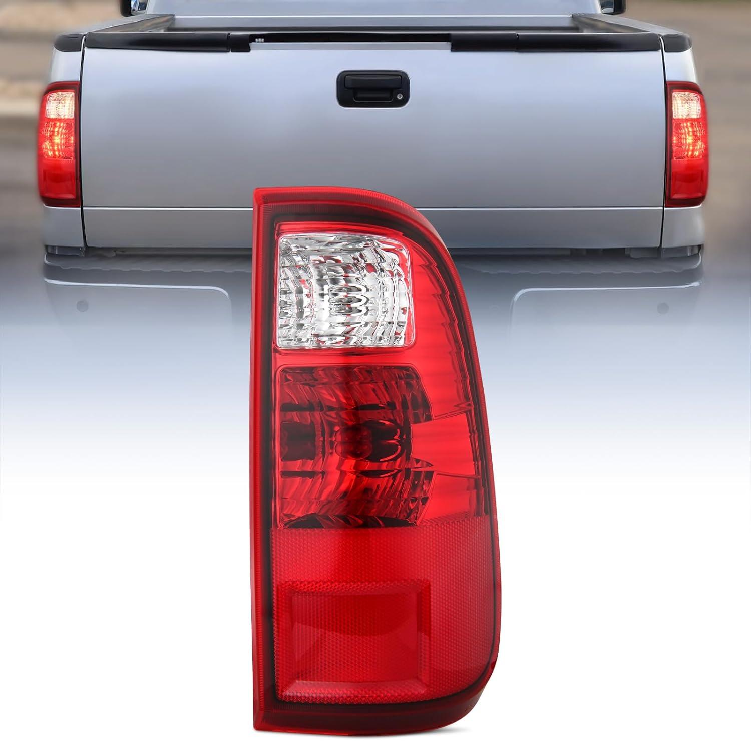 imageNilight Taillight Assembly Compatible with 2008 2009 2010 2011 2012 2013 2014 2015 2016 Ford F250 F350 F450 Super Duty Rear Lamp Replacement OE Style Passenger SideRed