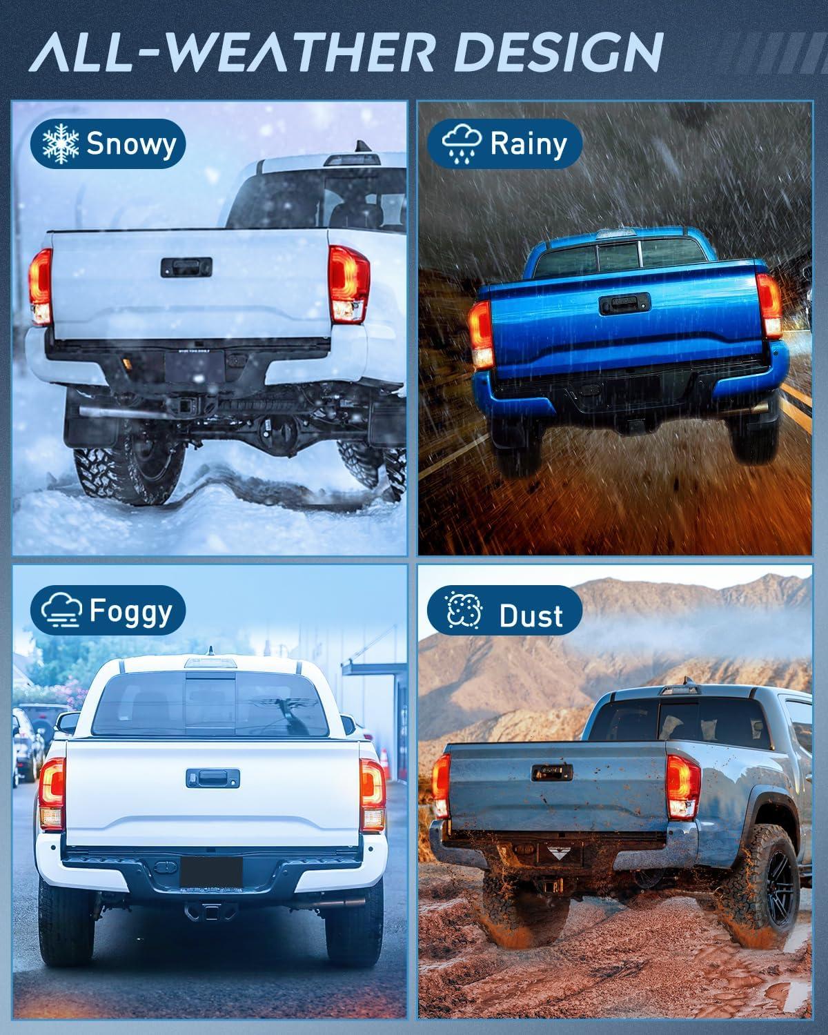 imageNilight Taillight Assembly Compatible with 2016 2017 2018 2019 2020 2021 2022 2023 Toyota Tacoma Rear Lamp Replacement OE Style Driver Side and Passenger SideDriver Side