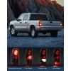 imageNilight Taillight Assembly Compatible with 1999 2000 2001 2002 2003 2004 2005 2006 2007 Chevy Silverado 19992002 GMC Sierra Rear Lamp Classic Body OE Style Chrome Housing Clear LensSmoke Lens