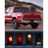 imageNilight Taillight Assembly Compatible with 2005 2006 2007 2008 2009 2010 2011 2012 2013 2014 2015 Toyota Tacoma Rear Tail Light Lamp Replacement LED Lens Passenger SideRedDriver Side