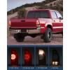 imageNilight Taillight Assembly Compatible with 2005 2006 2007 2008 2009 2010 2011 2012 2013 2014 2015 Toyota Tacoma Rear Tail Light Lamp Replacement LED Lens Passenger SideRedPair