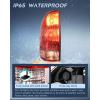 imageNilight Taillight Assembly Compatible with 2005 2006 2007 2008 2009 2010 2011 2012 2013 2014 2015 Toyota Tacoma Rear Tail Light Lamp Replacement OE Style Driver Side and Passenger SideRed HousingDriver Side