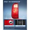 imageNilight Taillight Assembly Compatible with 2008 2009 2010 2011 2012 2013 2014 2015 2016 Ford F250 F350 F450 Super Duty Rear Lamp Replacement OE Style Passenger SideRed