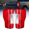 imageNilight Taillight Assembly Compatible with 2017 2018 2019 Ford F250 F350 Super Duty Rear Lamp Replacement OE Style Driver Side Red LensRed