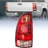 imageNilight Taillight Assembly Compatible with 2005 2006 2007 2008 2009 2010 2011 2012 2013 2014 2015 Toyota Tacoma Rear Tail Light Lamp Replacement OE Style Driver Side and Passenger SideRed HousingDriver Side