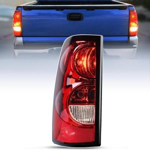 imageNilight Taillight Assembly Compatible with 2003 2004 2005 2006 Chevy Silverado 1500 1500HD 2500 2500HD 3500 2007 Chevrolet Classic OE Style Taillight Rear Lamp Driver and Passenger Side wBulbsDriver Side