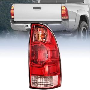 imageNilight Taillight Assembly Compatible with 2005 2006 2007 2008 2009 2010 2011 2012 2013 2014 2015 Toyota Tacoma Rear Tail Light Lamp Replacement OE Style Driver Side and Passenger SideRed HousingPassenger Side