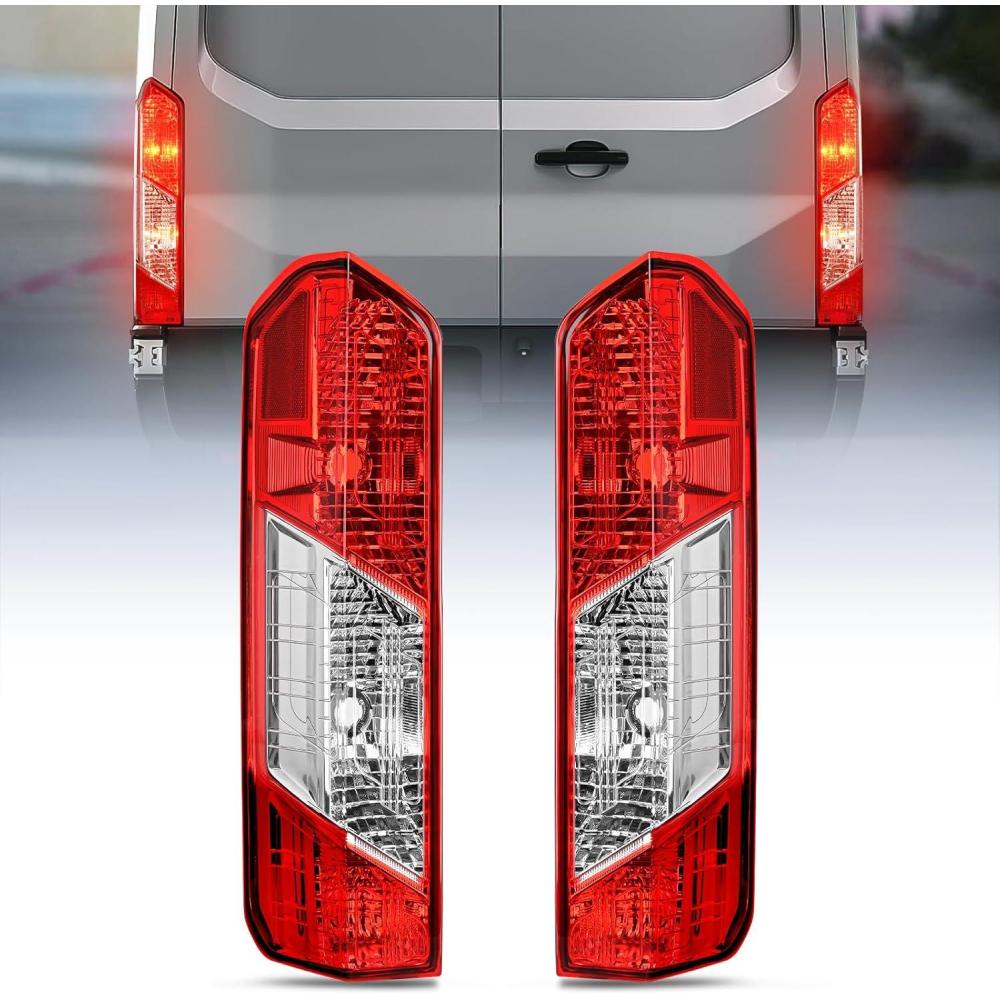 imageNilight Taillight Assembly Compatible with Ford Transit 150 250 350 350HD 2015 2016 2017 2018 2019 2020 2021 2022 2023 Rear Lamp Replacement OE Style Driver SideDriver and Passenger Side