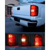 imageNilight Passenger Side Taillight Assembly for 2007 2008 2009 2010 2011 2012 2013 2013 2014 Chevy Silverado 1500 2500HD 3500HD 20072013 GMC Sierra 3500HD Rear Lamp wBulbs and HarnessRedPassenger Side