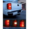 imageNilight Passenger Side Taillight Assembly for 2007 2008 2009 2010 2011 2012 2013 2013 2014 Chevy Silverado 1500 2500HD 3500HD 20072013 GMC Sierra 3500HD Rear Lamp wBulbs and HarnessRedDriver Side