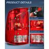 imageNilight Passenger Side Taillight Assembly for 2009 2010 2011 2012 2013 2014 2015 2016 2017 2018 Dodge Ram 1500 2500 3500 Rear Lamp Replacement OE Style wBulbs and Harness RightRedDriver Side