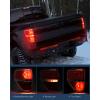 imageNilight Passenger Side Taillight Assembly for 2009 2010 2011 2012 2013 2014 Ford FF150 F150 Pickup Truck Right Rear Lamp Replacement OE Style Red Housing Tail lampChromeDriver Side