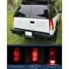 imageNilight Taillight Assembly Compatible with 1988 1989 1990 1991 1992 1993 1994 1995 1996 1997 1998 1999 Chevy GMC CK Suburban Blazer Tahoe Yukon 1999 2000 Silverado Sierra Cadillac EscaladeSmoke Lens Amber Reflector wTaillight