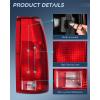 imageNilight Taillight Assembly Compatible with 1988 1989 1990 1991 1992 1993 1994 1995 1996 1997 1998 1999 Chevy GMC CK Suburban Blazer Tahoe Yukon 1999 2000 Silverado Sierra Cadillac EscaladePassenger Side