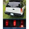 imageNilight Taillight Assembly Compatible with 1988 1989 1990 1991 1992 1993 1994 1995 1996 1997 1998 1999 Chevy GMC CK Suburban Blazer Tahoe Yukon 1999 2000 Silverado Sierra Cadillac EscaladeChrome Housing  Amber Reflector Combo