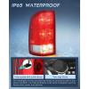 imageNilight Taillight Assembly Compatible with 2007 2008 2009 2010 2011 2012 2013 GMC Sierra 1500 2500HD 3500HD Rear Lamp Replacement OE Style Driver SideDriver Side